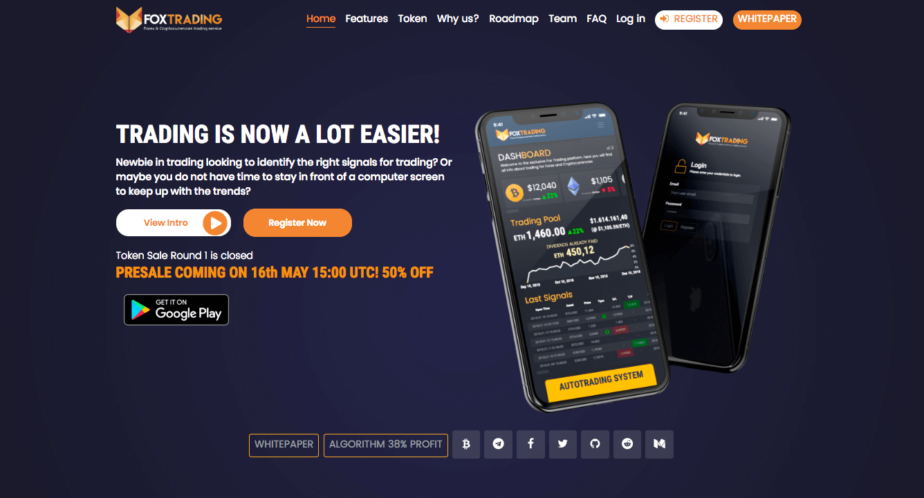 Fox Trading ICO